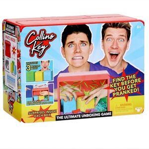 Collins‎ Key The Ultimate Unboxing GamePrank Guessing Game 3 Mystery Box 6+ New